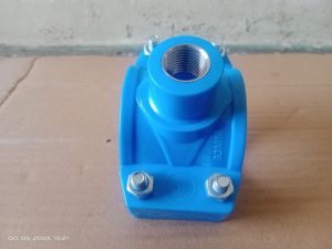 HDPE Saddle Inner SS Threaded