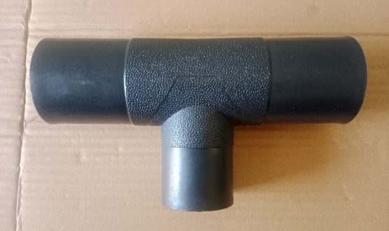 HDPE Spigot Reducing Tee